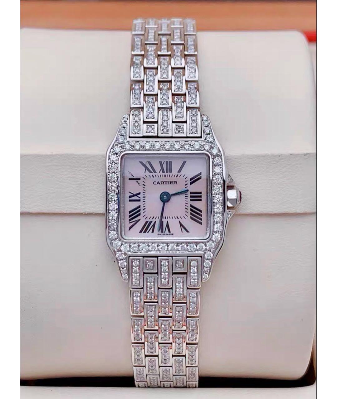 CARTIER Серебряные металлические часы, фото 2