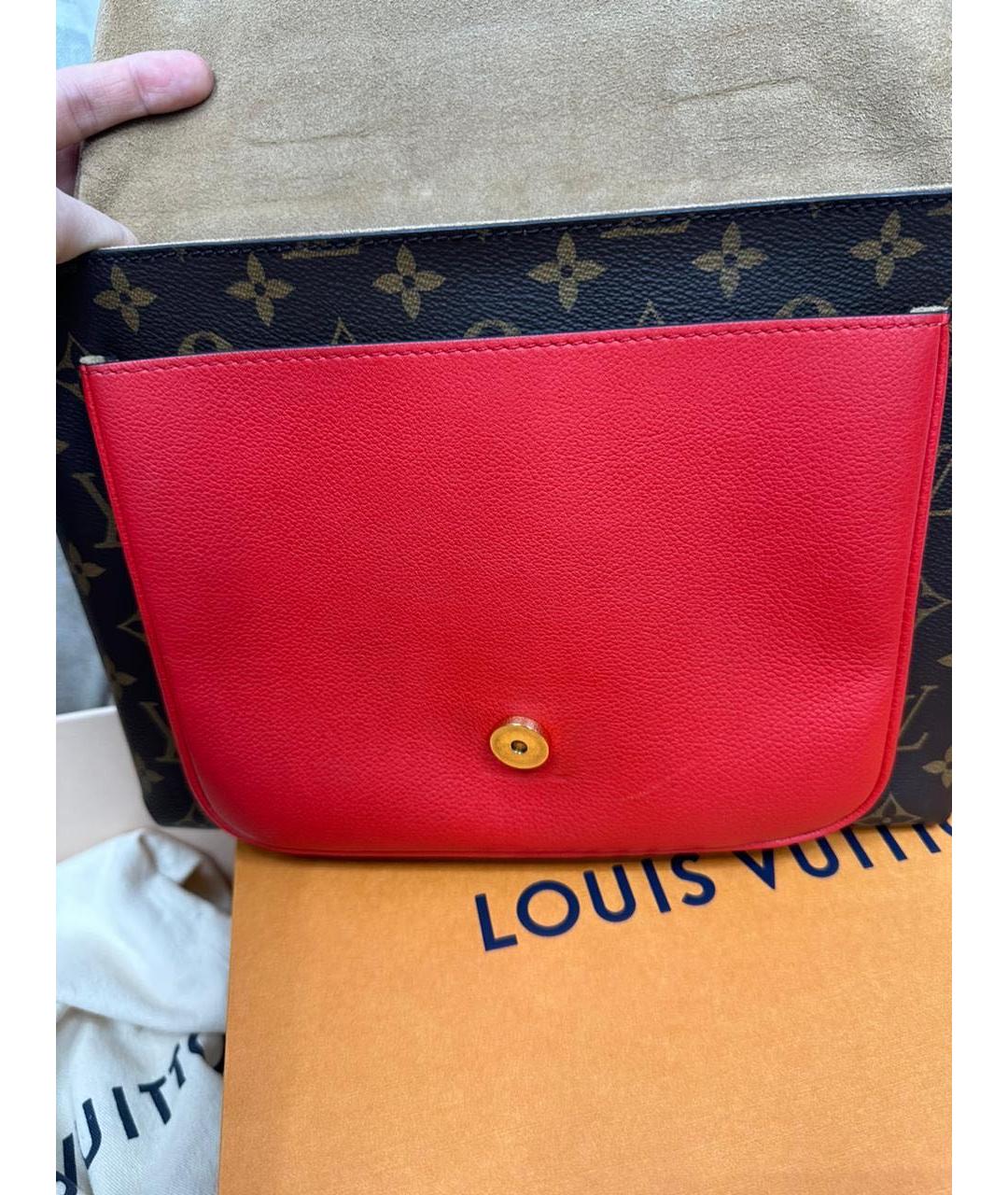 LOUIS VUITTON Коричневая сумка через плечо, фото 6