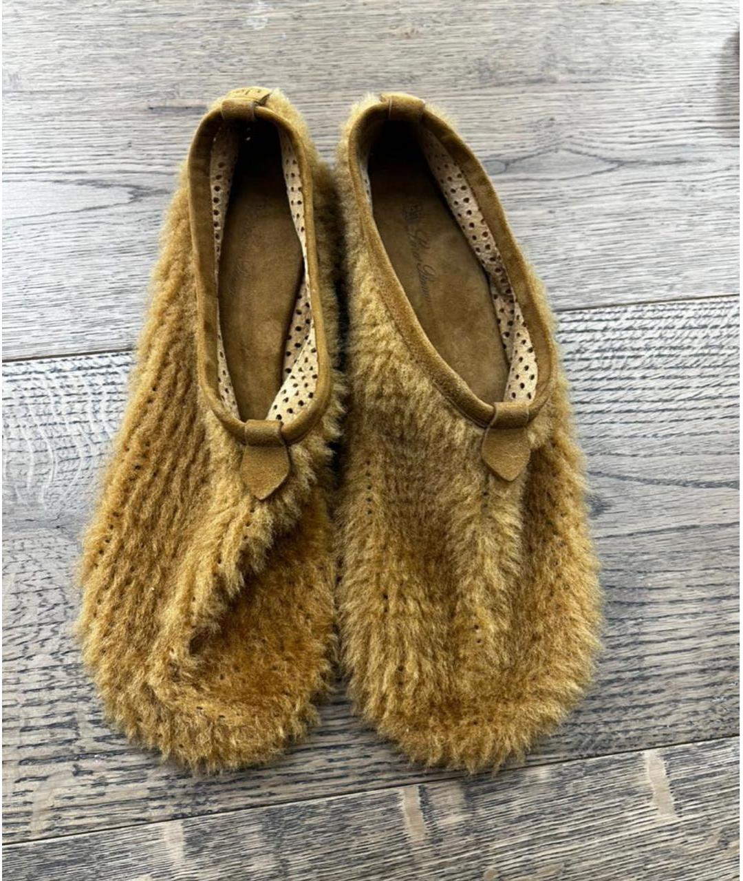 LORO PIANA Бежевые лоферы, фото 2