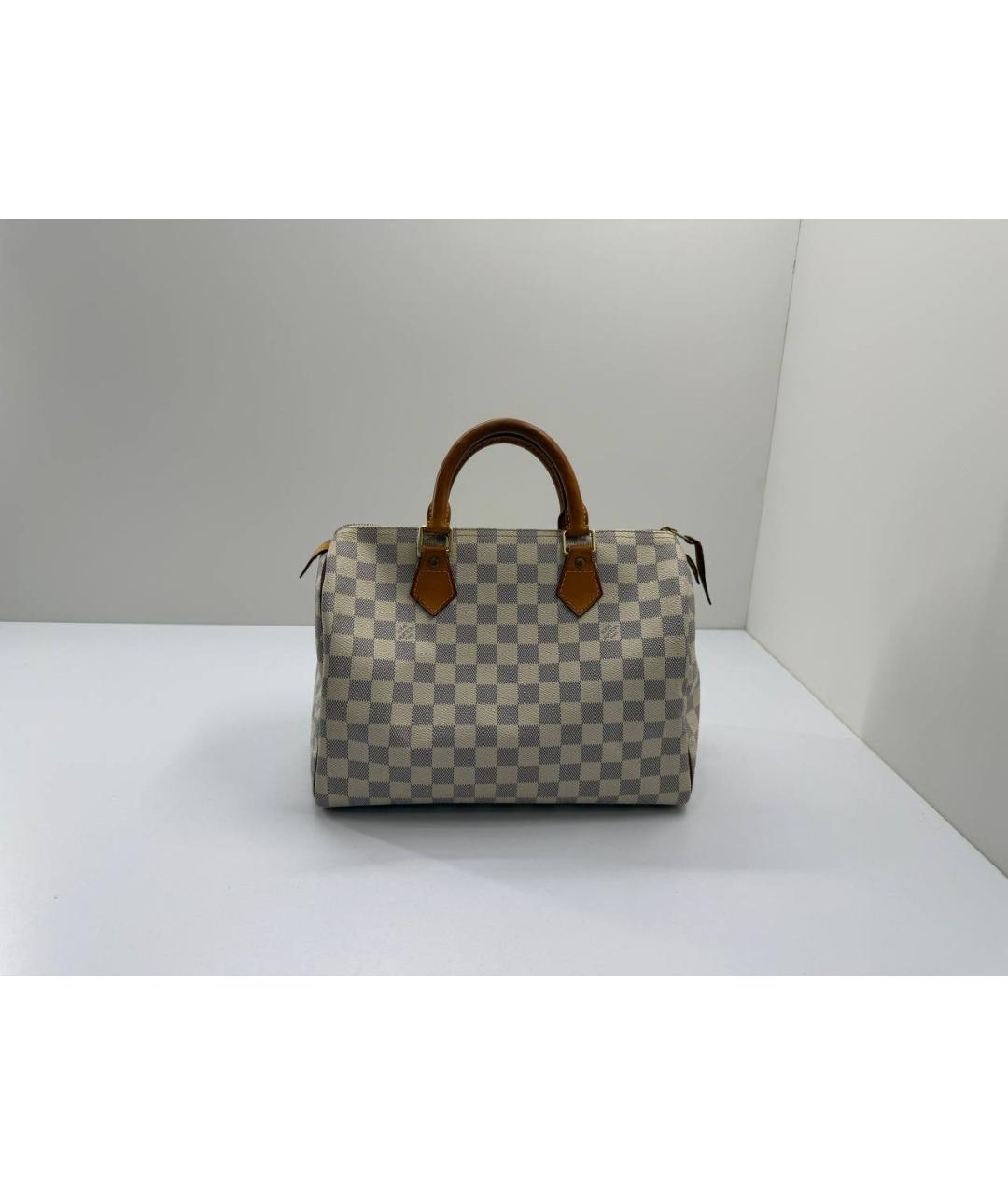 LOUIS VUITTON Белая сумка с короткими ручками, фото 10