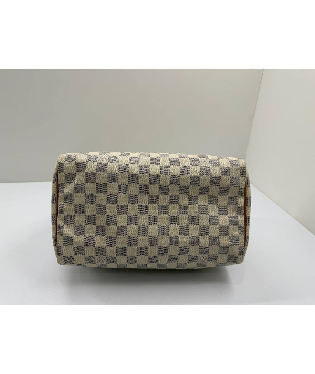 LOUIS VUITTON Белая сумка с короткими ручками, фото 9