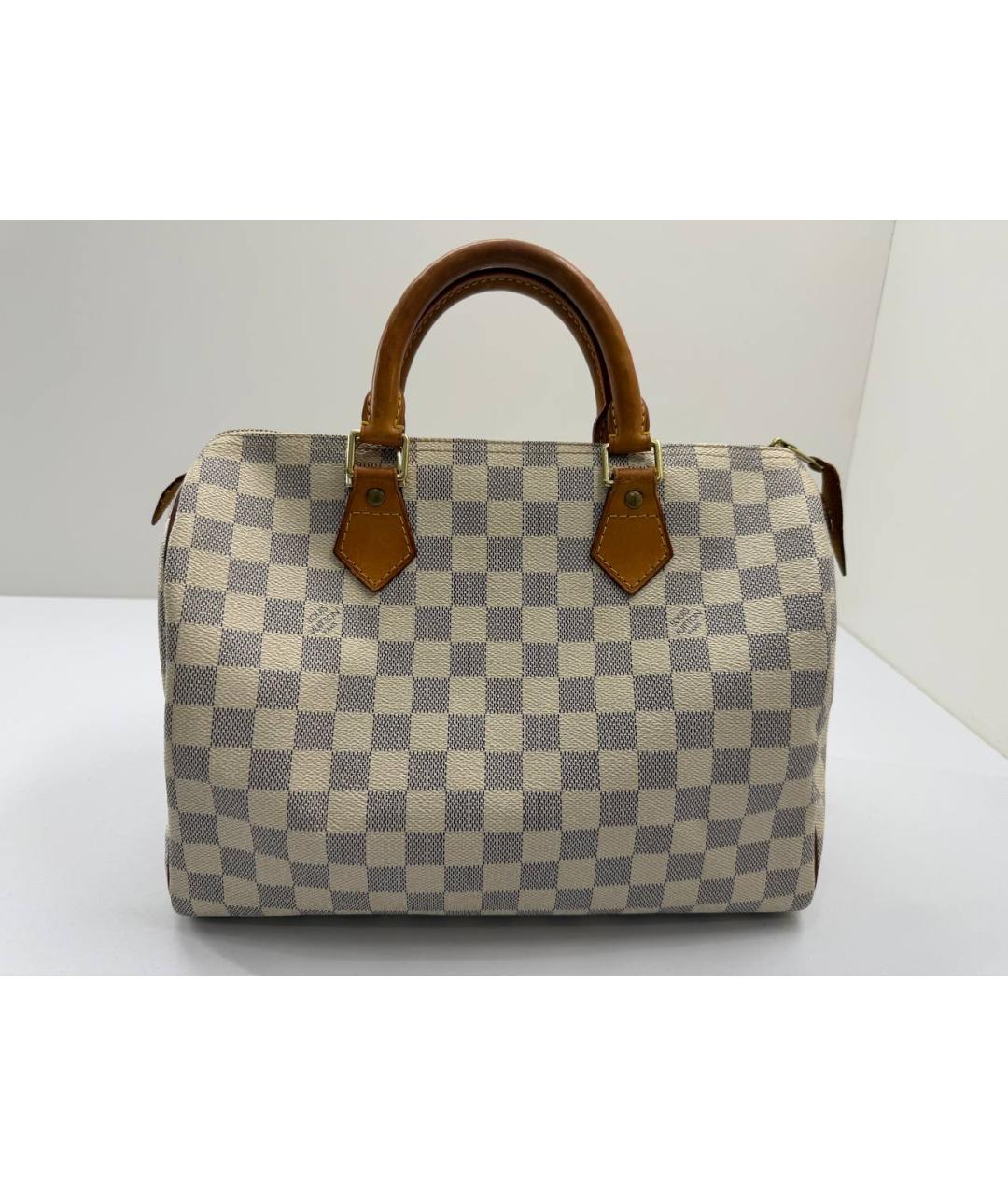 LOUIS VUITTON Белая сумка с короткими ручками, фото 2