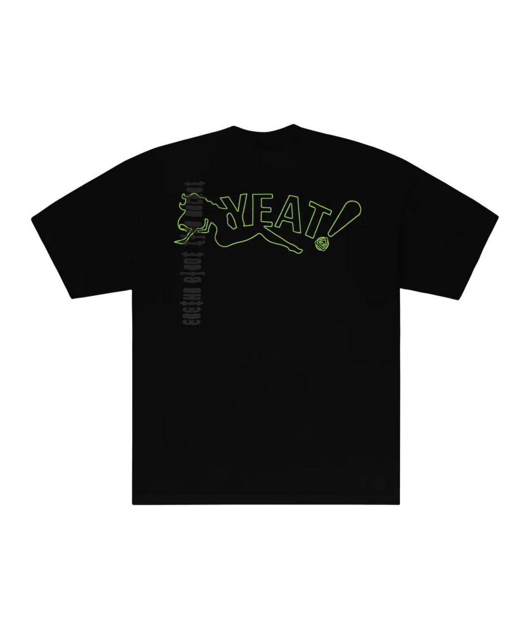 CACTUS JACK BY TRAVIS SCOTT Черная хлопковая футболка, фото 6