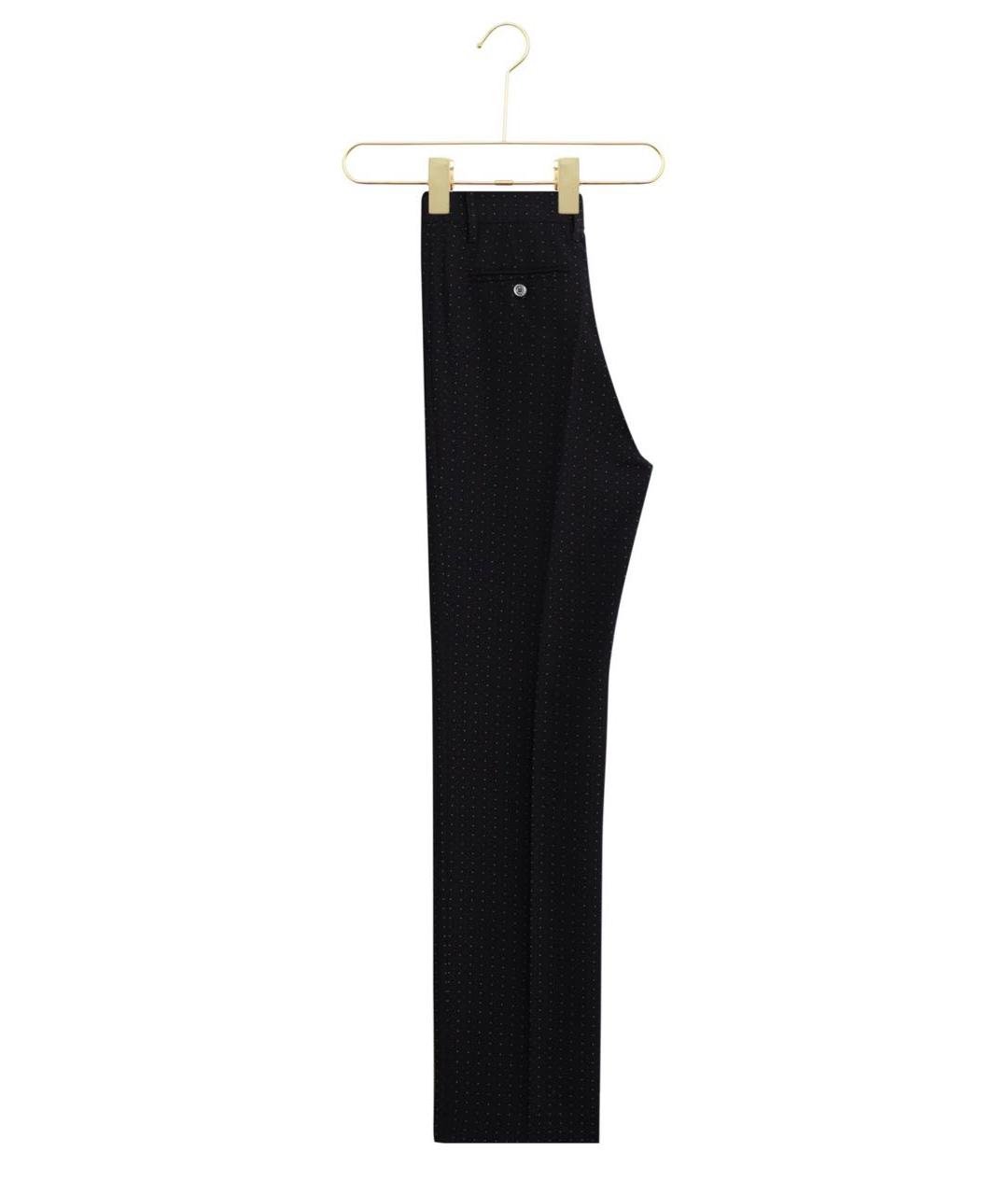 GUCCI Темно-синие прямые брюки, фото 3