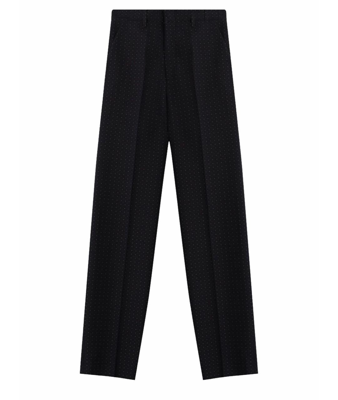 GUCCI Темно-синие прямые брюки, фото 1