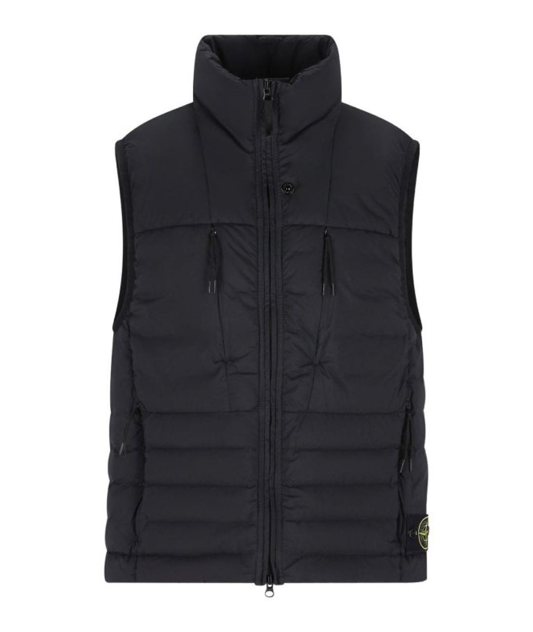 STONE ISLAND Синий полиамидовый жилет, фото 1