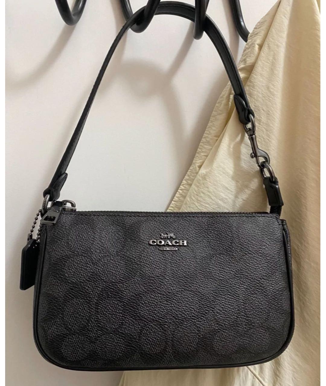 COACH Серая сумка на плечо, фото 7