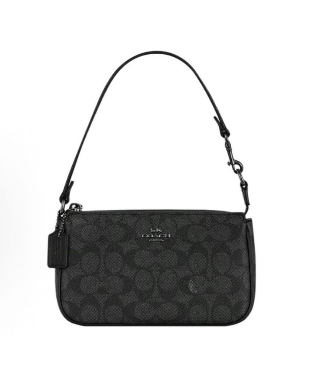 COACH Серая сумка на плечо, фото 9