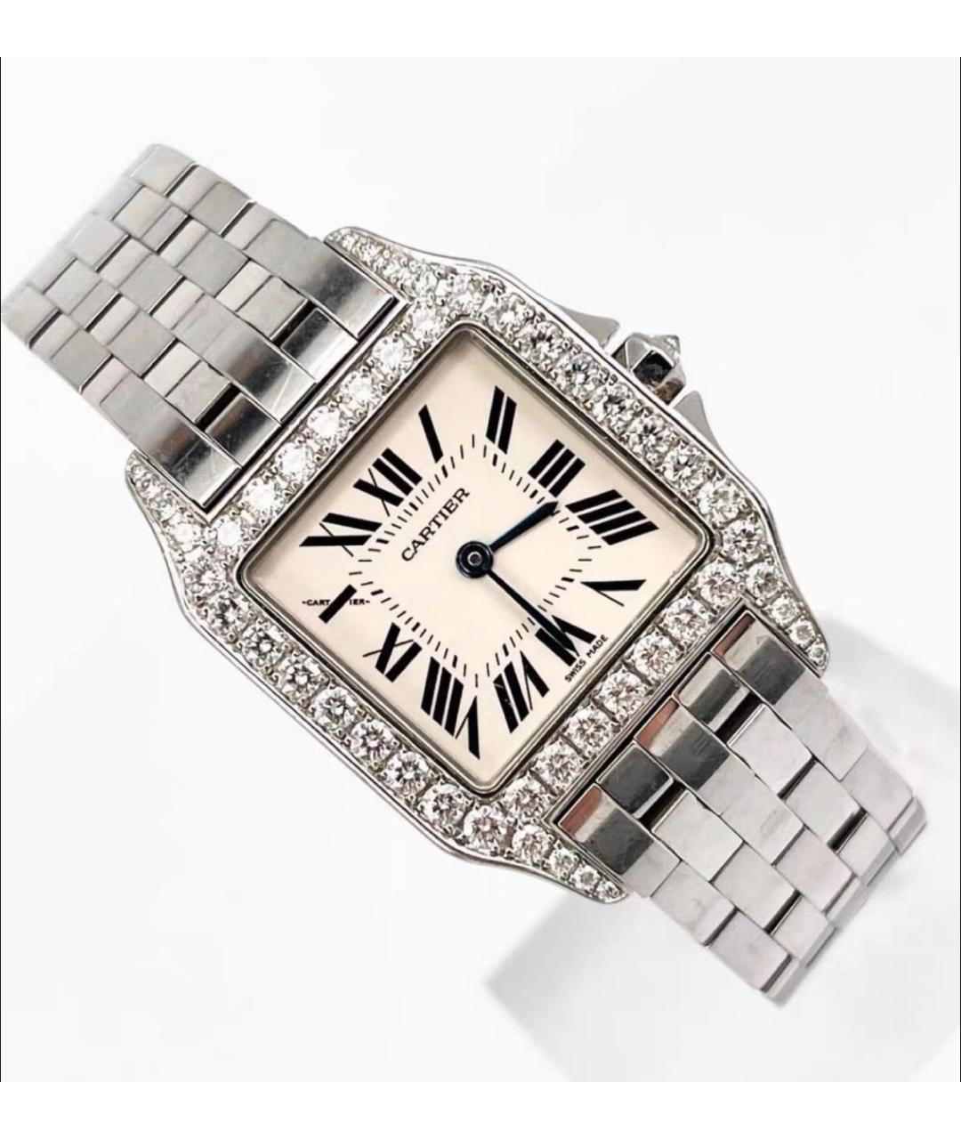 CARTIER Серебряные металлические часы, фото 3