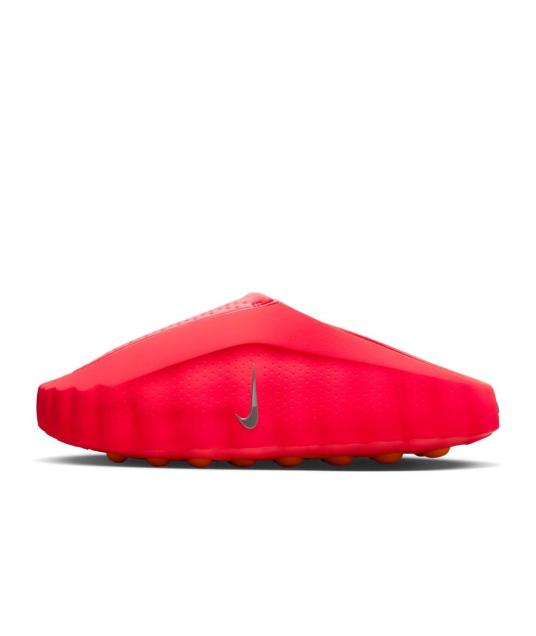 NIKE Красные резиновые шлепанцы, фото 7