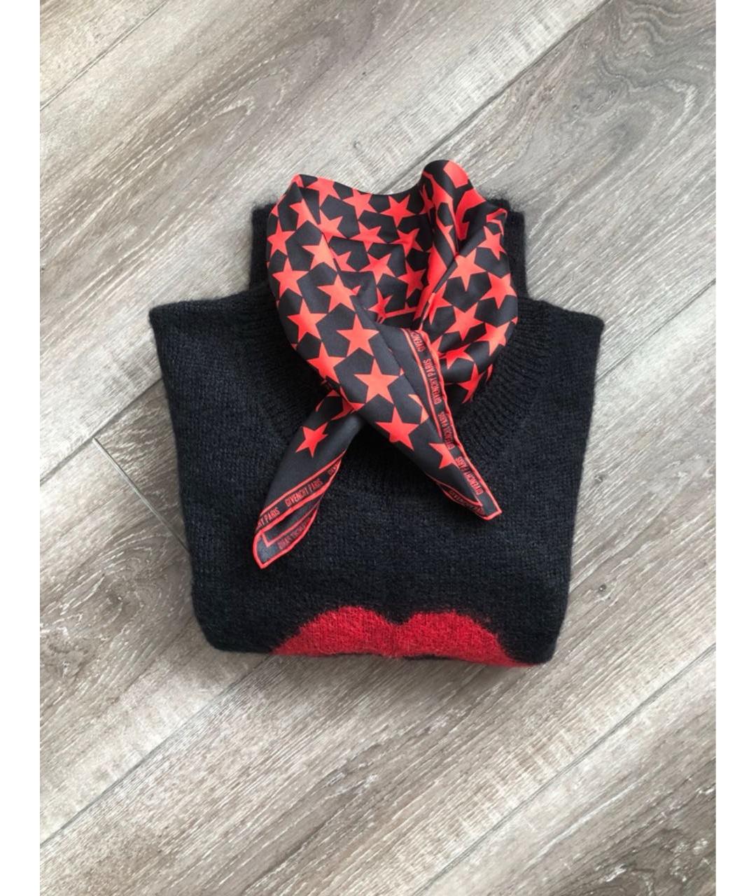 SAINT LAURENT Черный шерстяной джемпер / свитер, фото 4