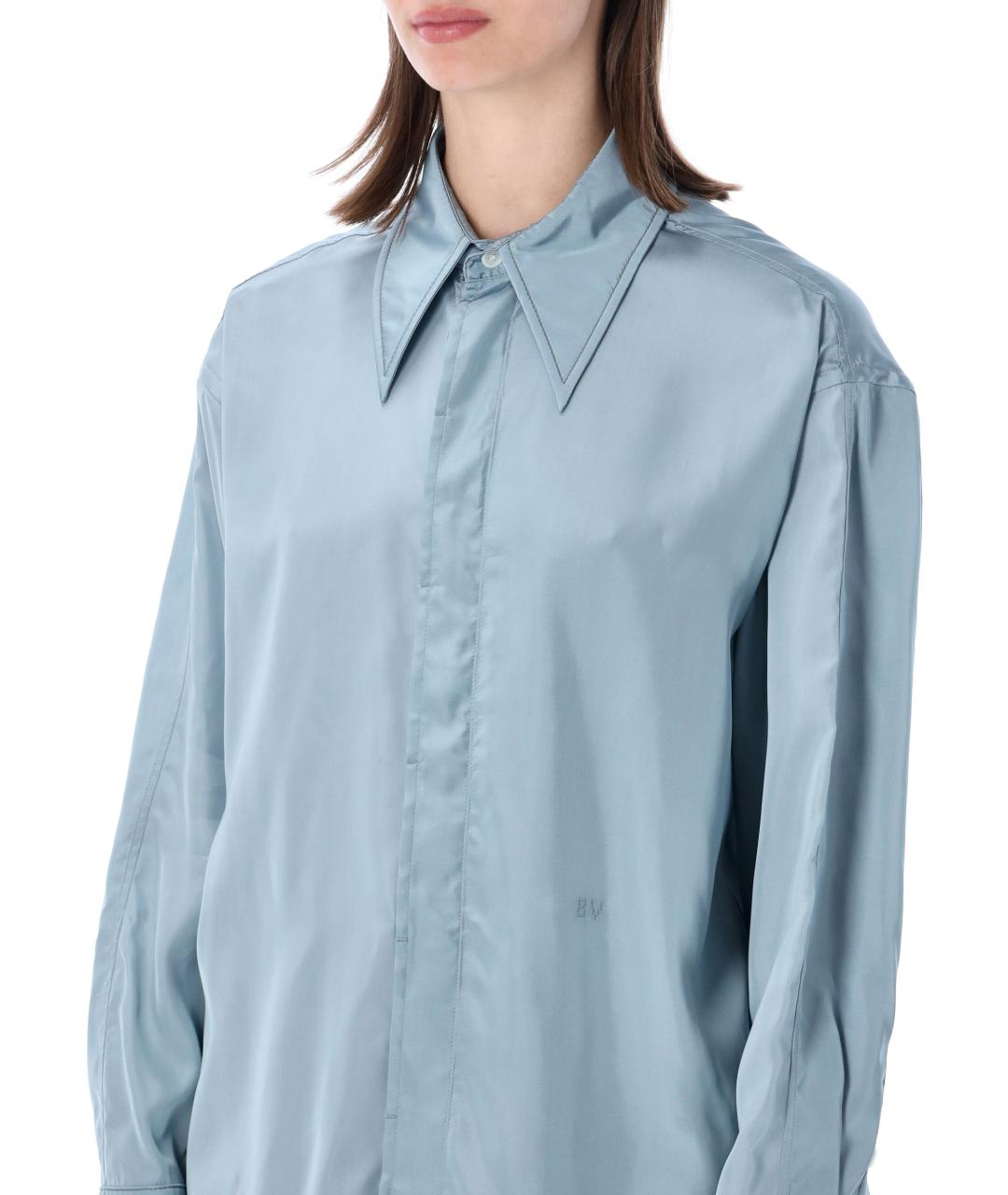 BOTTEGA VENETA Синяя рубашка, фото 3