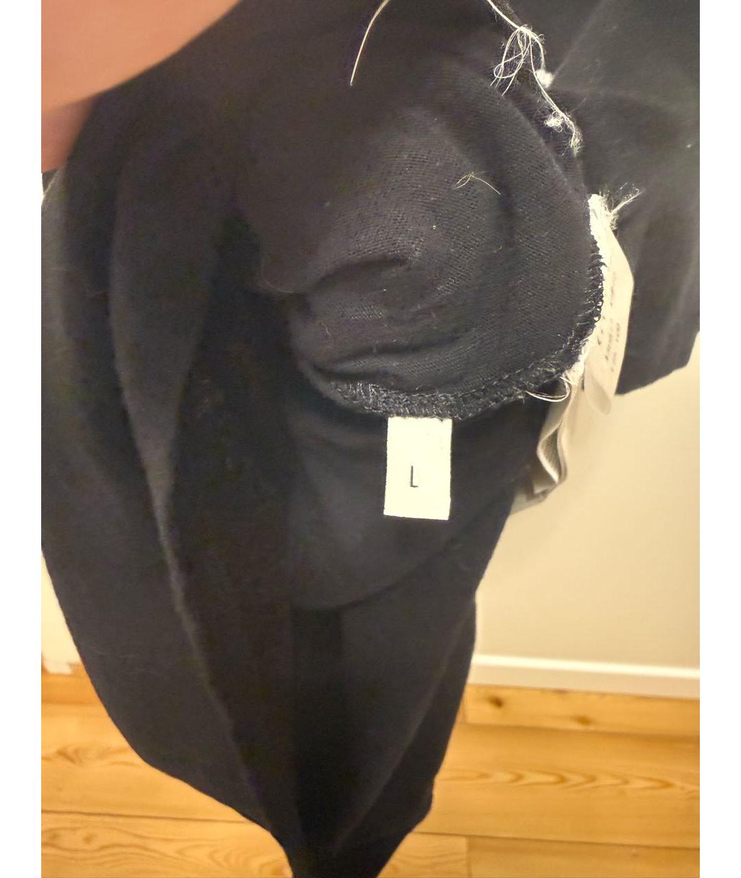 GUCCI Черная хлопковая футболка, фото 6