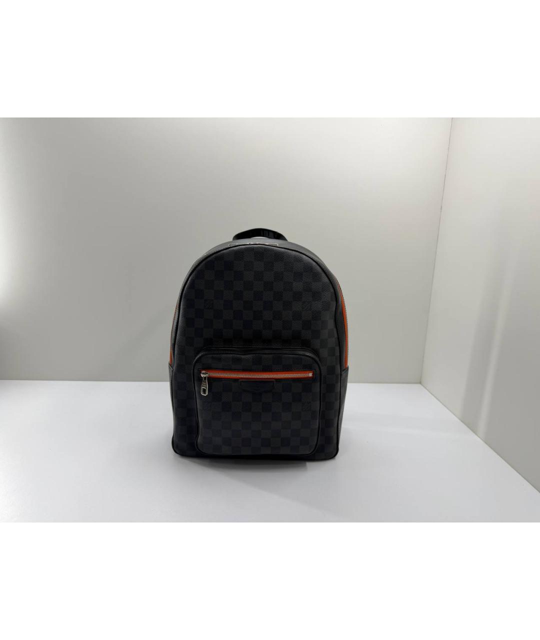 LOUIS VUITTON Черный рюкзак, фото 10