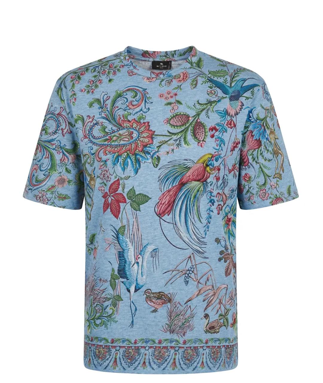 ETRO Мульти хлопковая футболка, фото 1