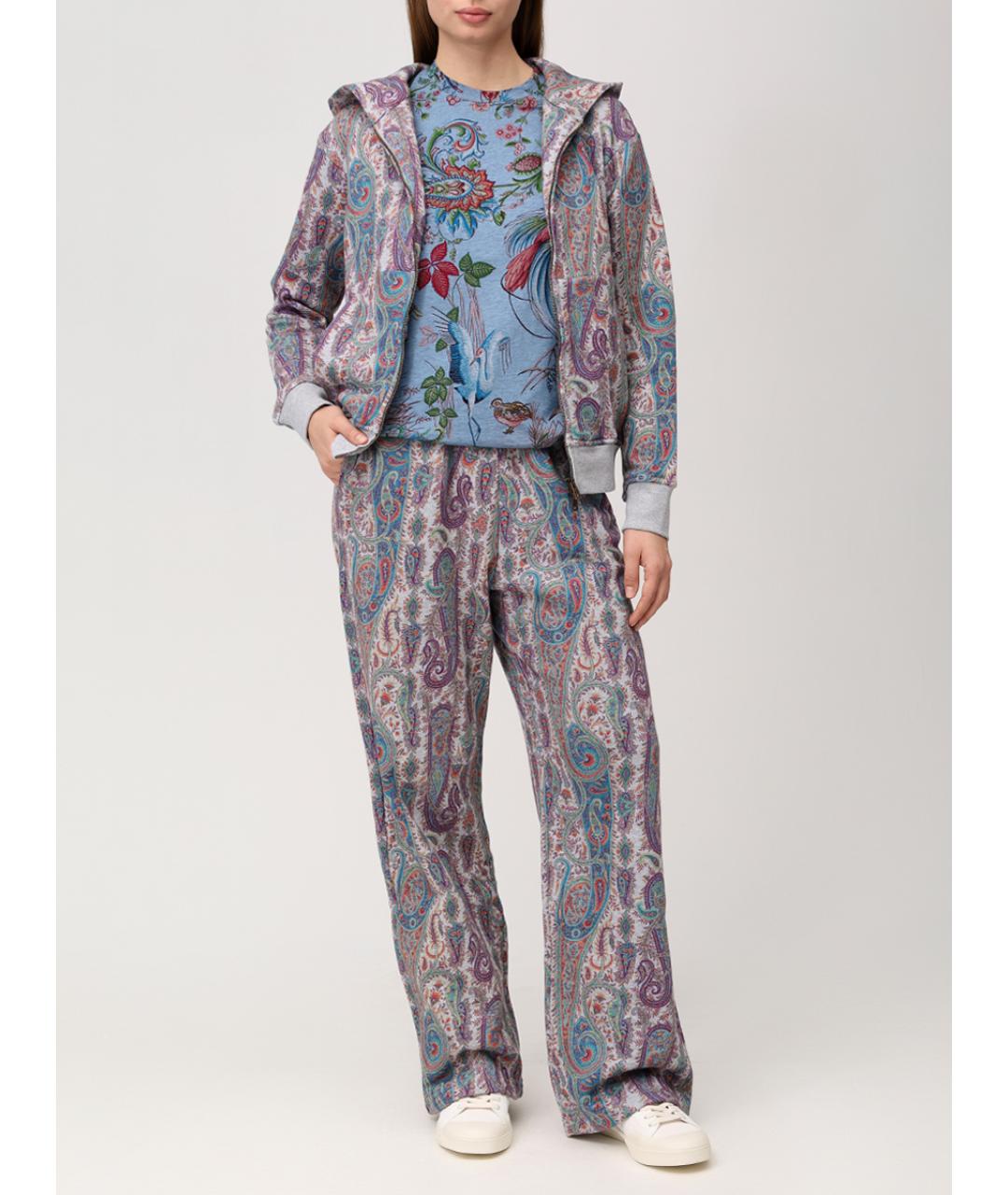 ETRO Мульти хлопковая футболка, фото 2