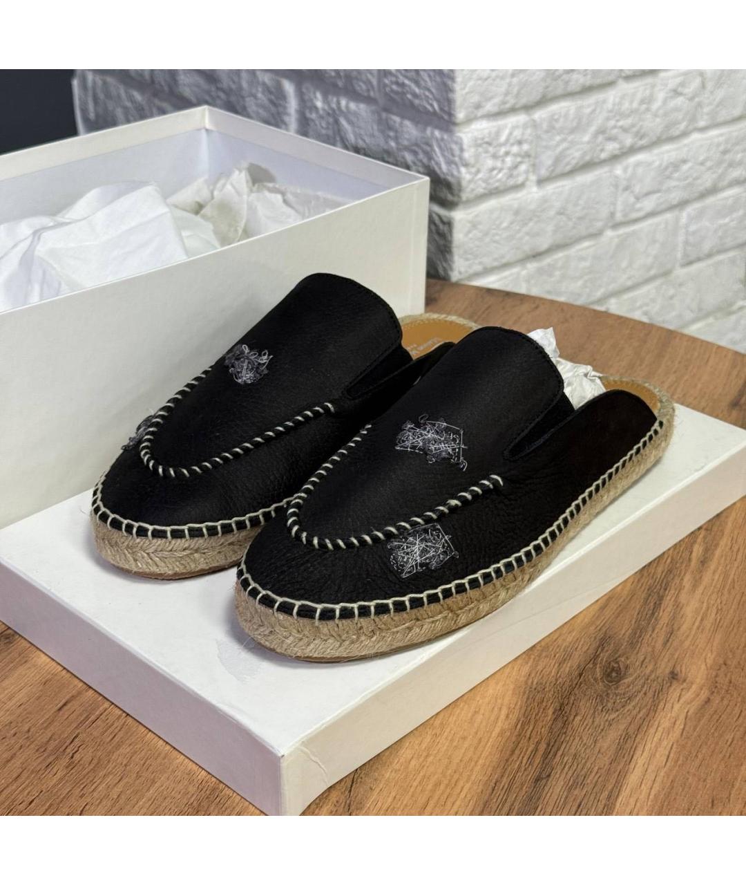 MAISON MARGIELA Черные сандалии, фото 5