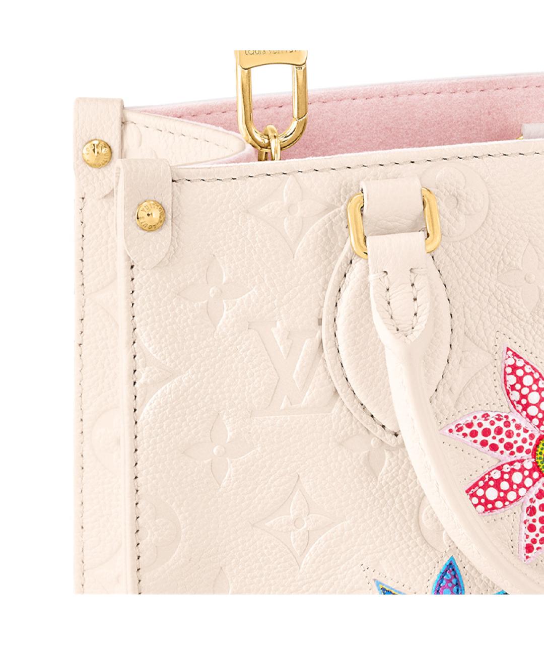 LOUIS VUITTON Бежевая сумка через плечо, фото 5