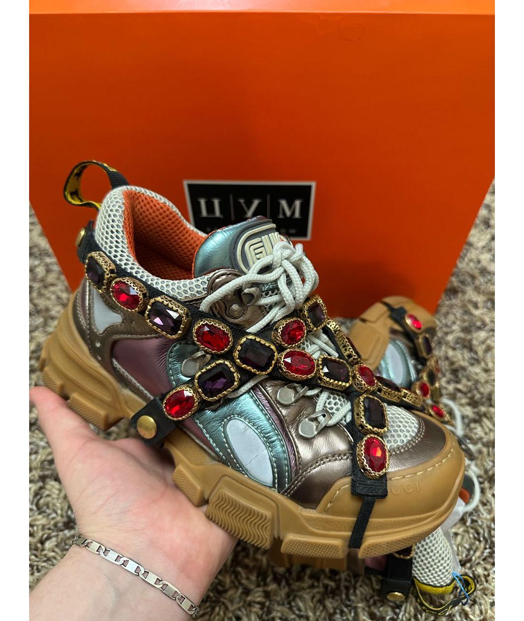 GUCCI Мульти кроссовки, фото 2