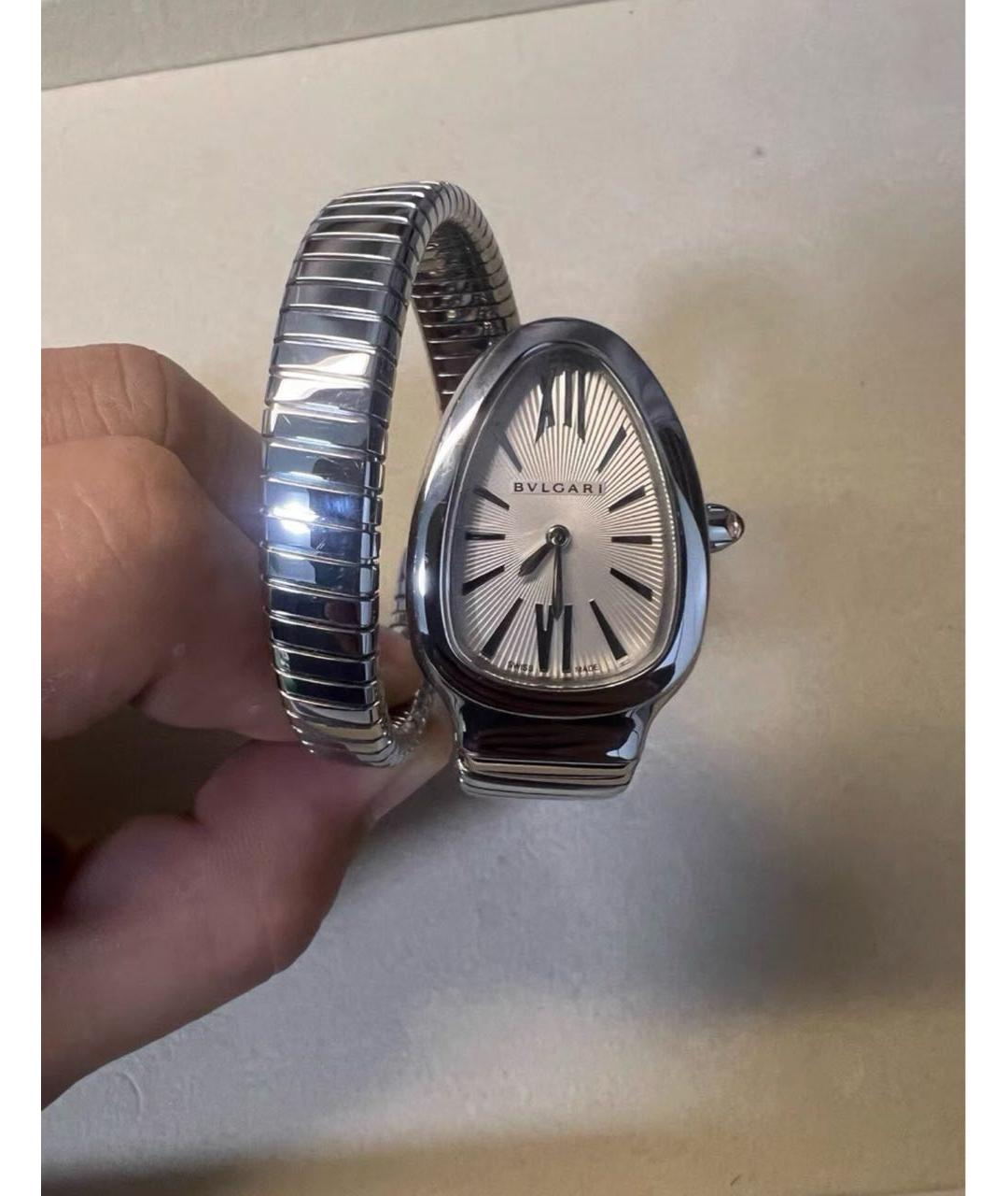 BVLGARI Серебряные часы, фото 3