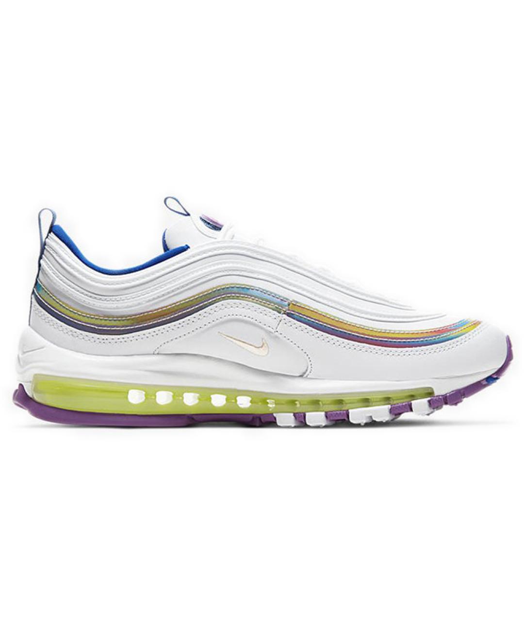 NIKE Белые кожаные кроссовки, фото 1