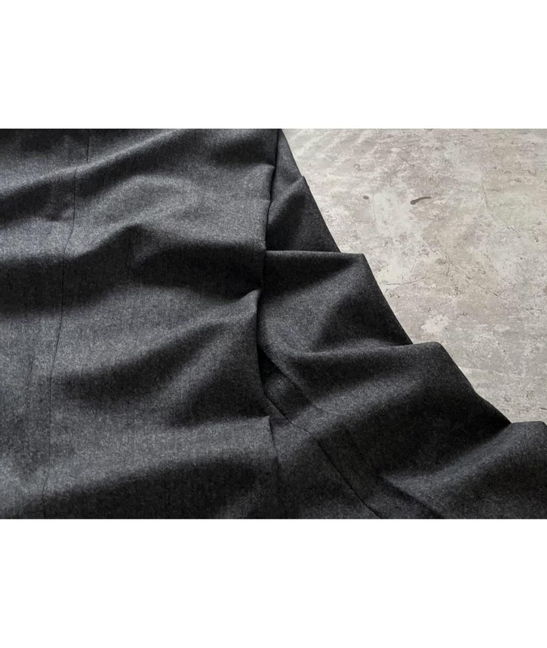 GIVENCHY Серые шерстяные повседневные брюки, фото 5