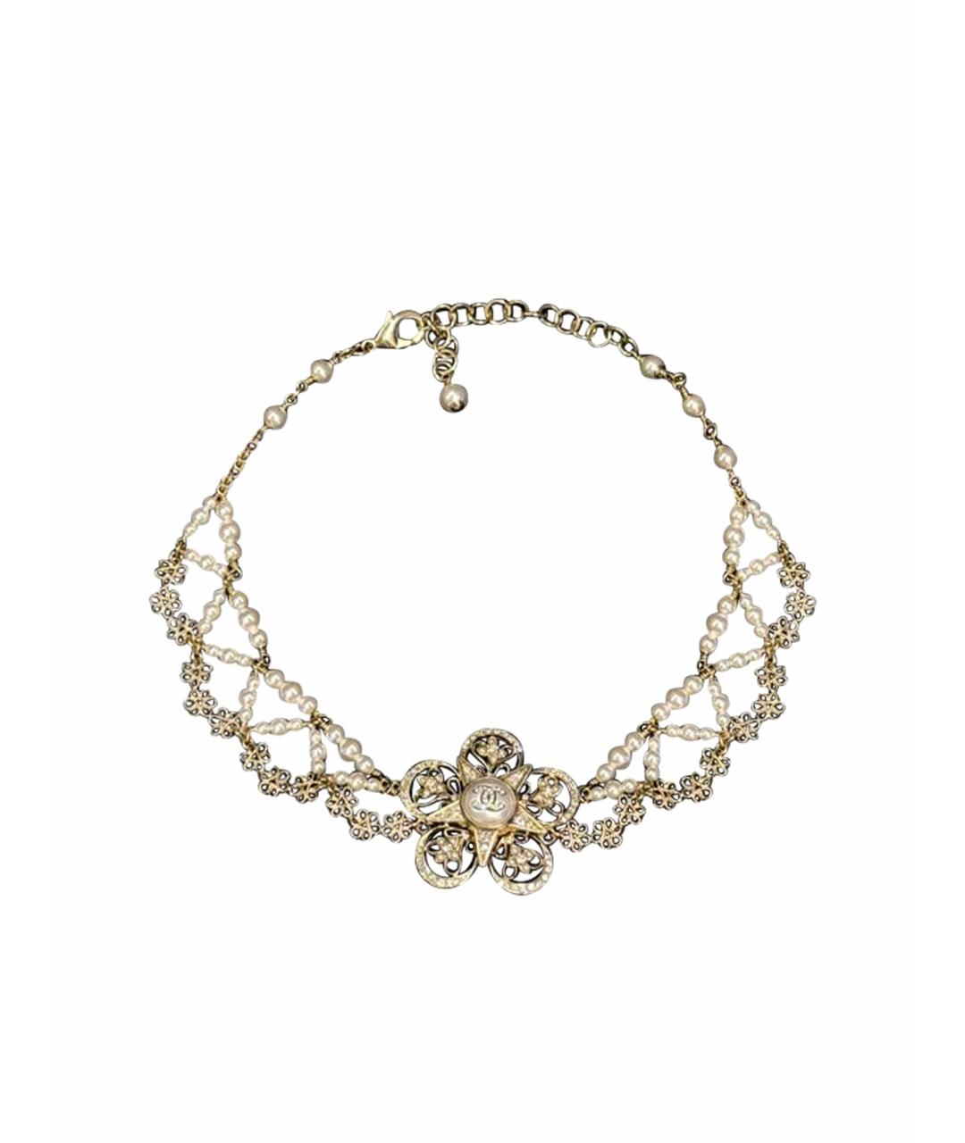 CHANEL Золотой чокер, фото 1