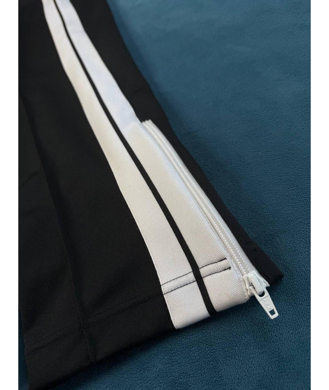 PALM ANGELS Черные синтетические повседневные брюки, фото 4