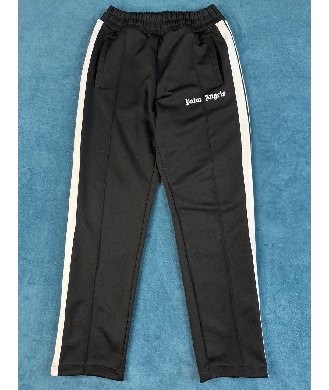 PALM ANGELS Черные синтетические повседневные брюки, фото 6