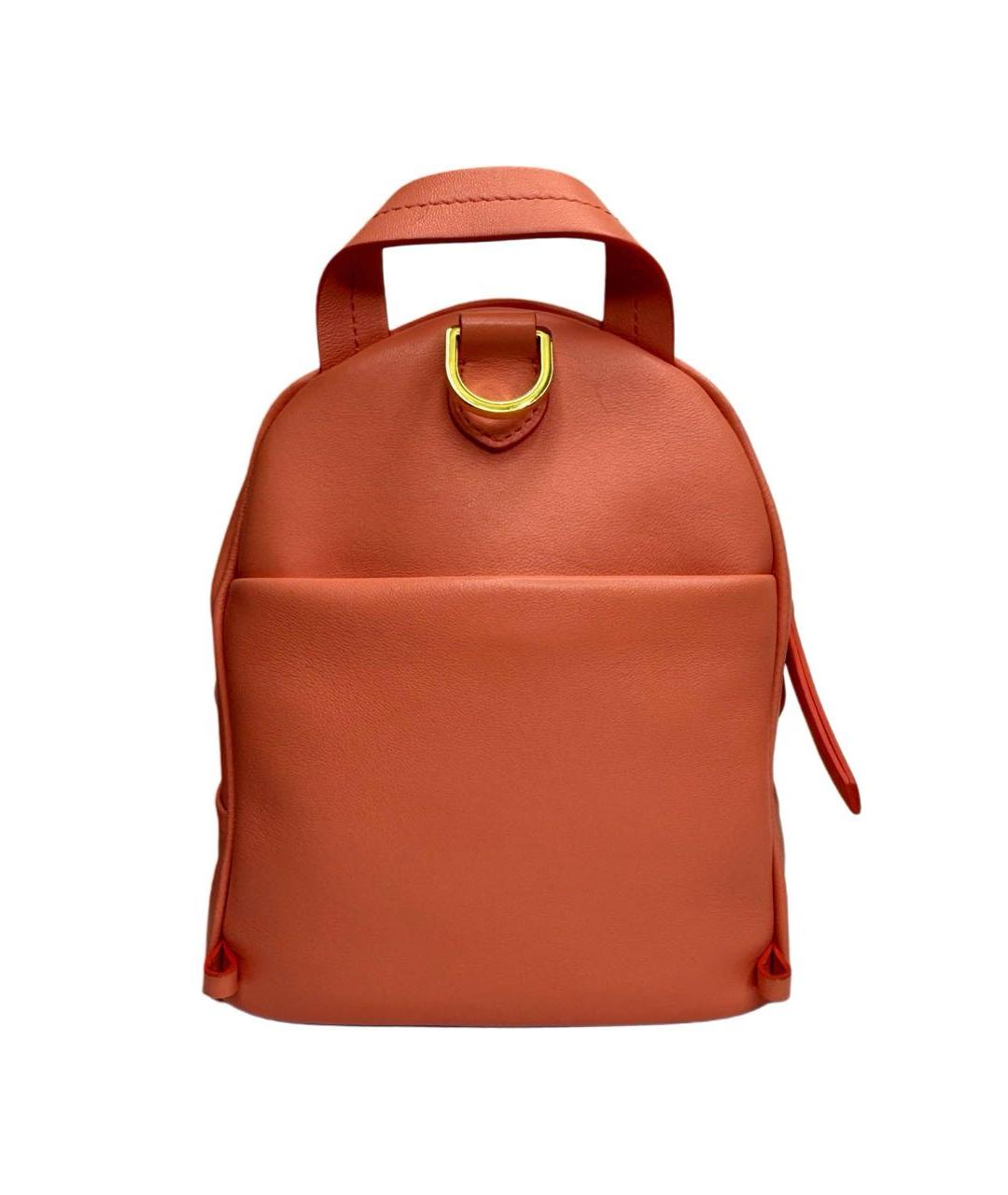 MAISON MARGIELA Розовый кожаный рюкзак, фото 5