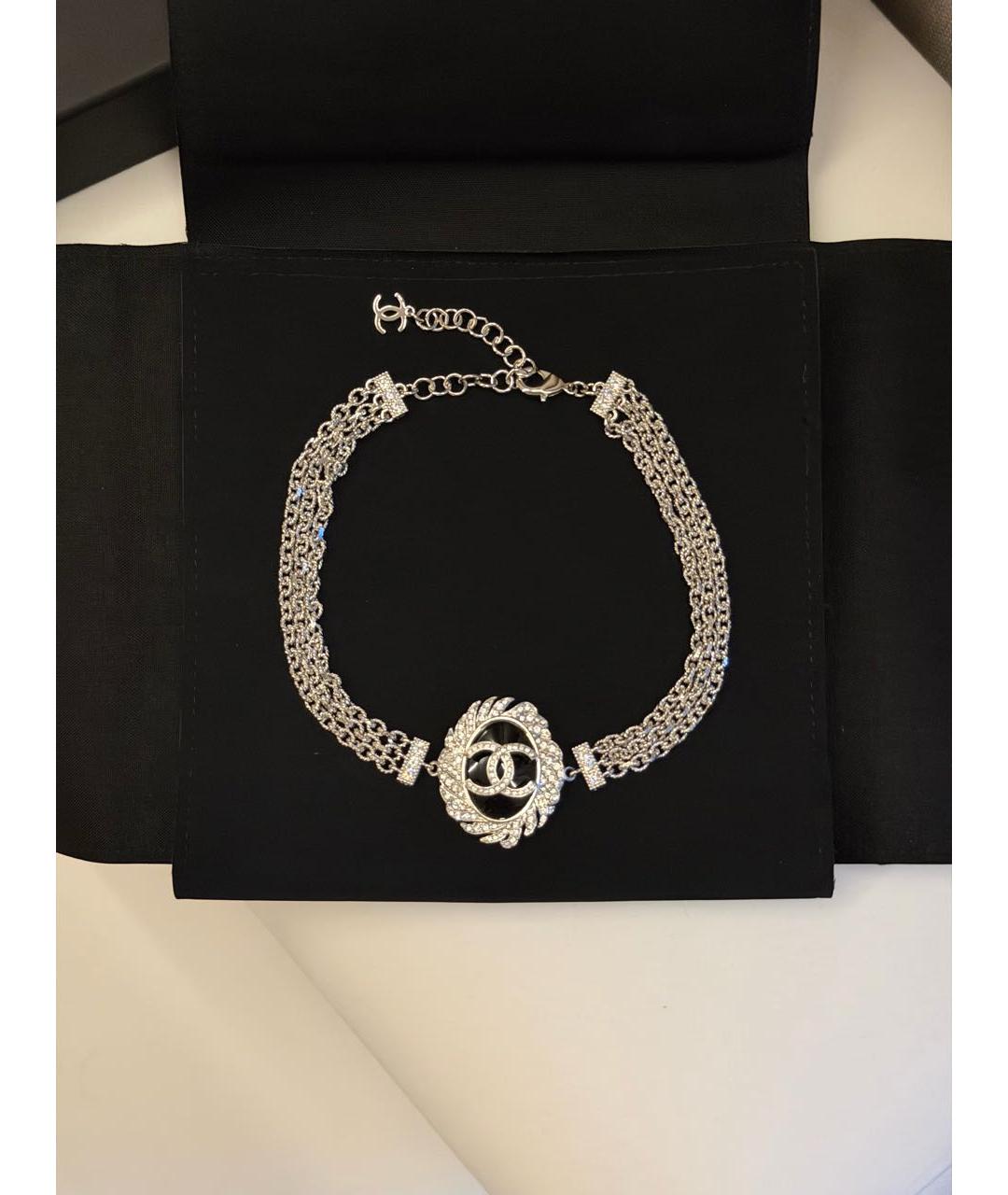 CHANEL Серебрянный чокер, фото 3