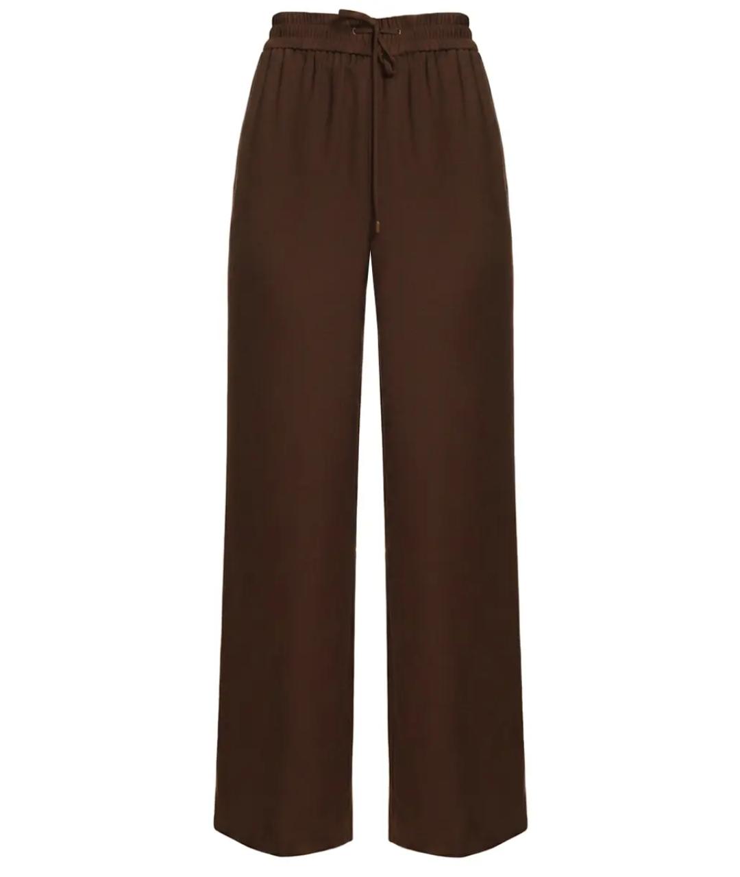 ETRO Коричневые прямые брюки, фото 1