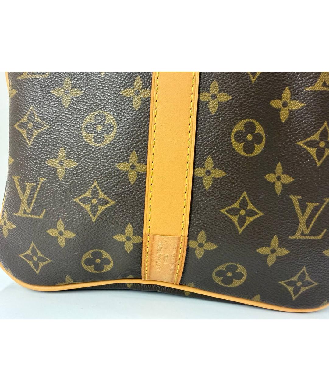 LOUIS VUITTON Коричневая дорожная/спортивная сумка, фото 6
