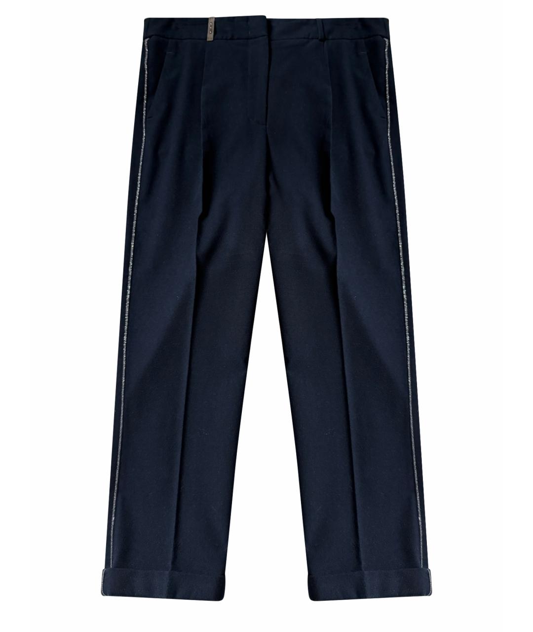 PESERICO Черные брюки узкие, фото 8