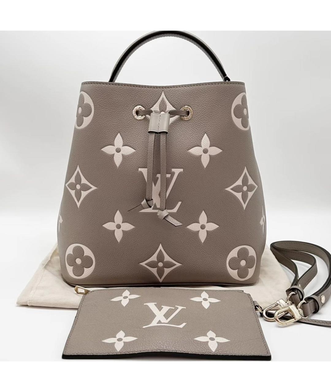 LOUIS VUITTON Коричневая сумка через плечо, фото 3