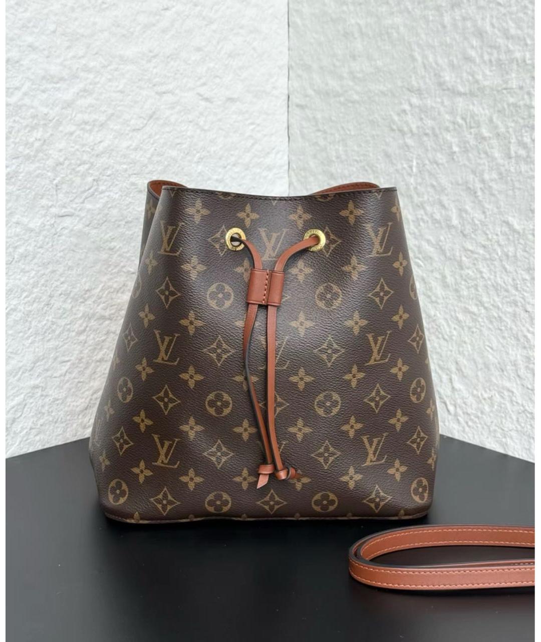 LOUIS VUITTON Коричневая сумка через плечо, фото 2