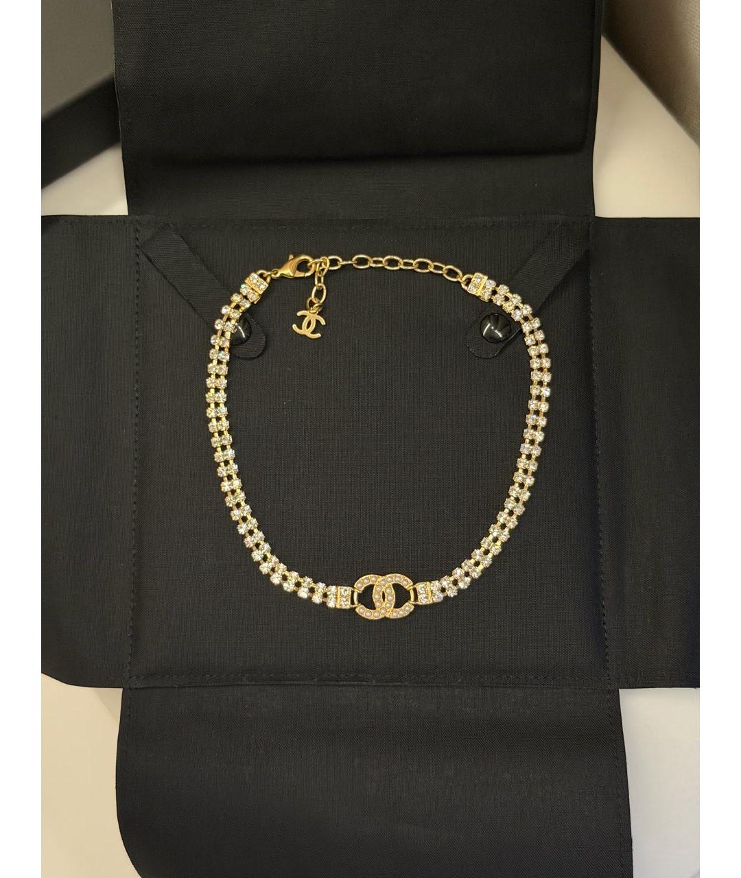 CHANEL Золотой чокер, фото 2