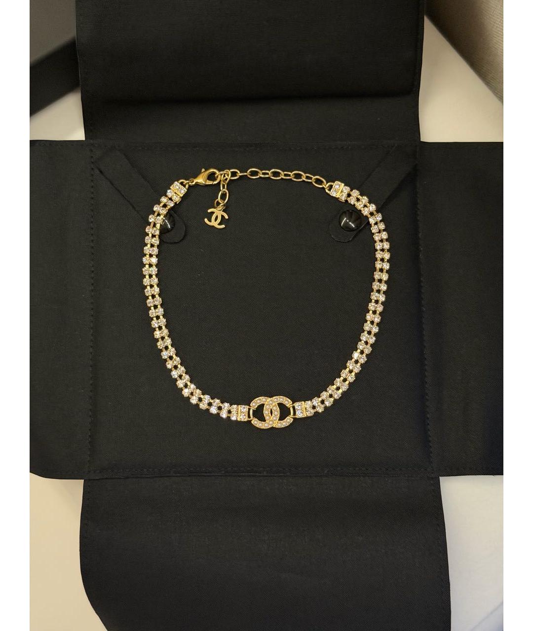 CHANEL Золотой чокер, фото 3