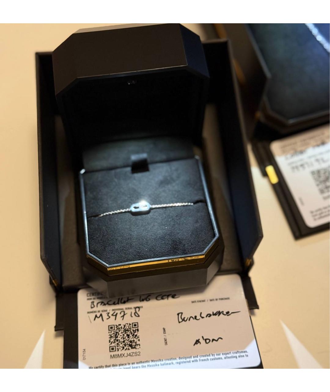 MESSIKA Серебрянный браслет из белого золота, фото 5