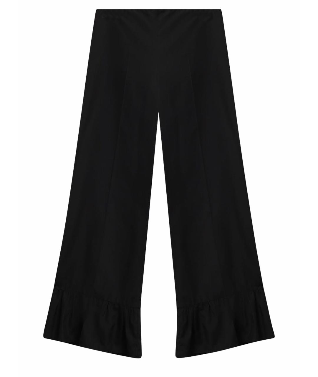 GUCCI Черные шелковые кюлоты, фото 1