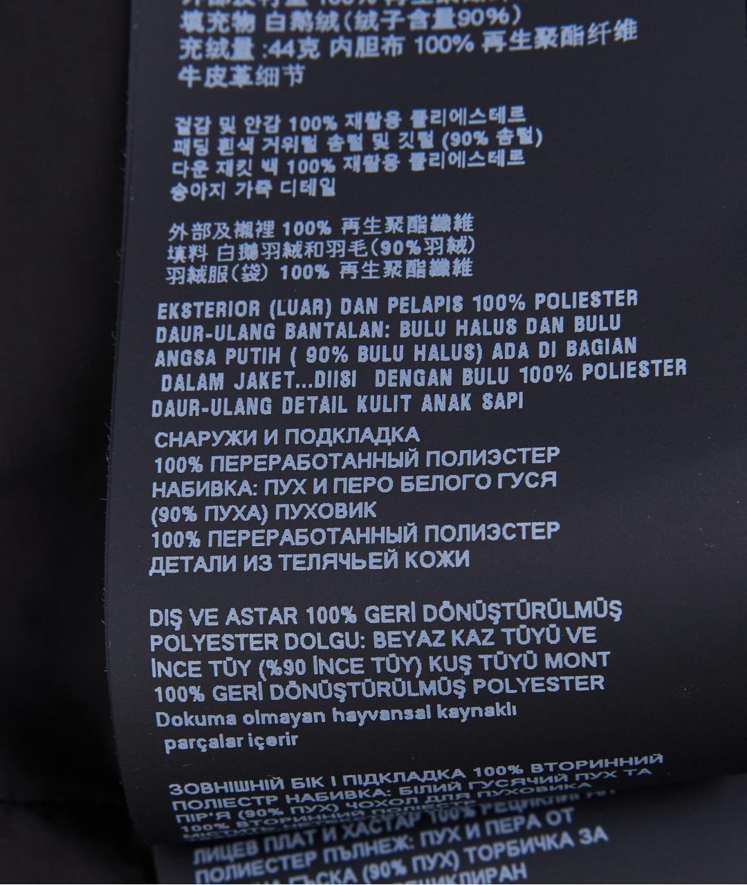 PRADA Черная полиэстеровая куртка, фото 6