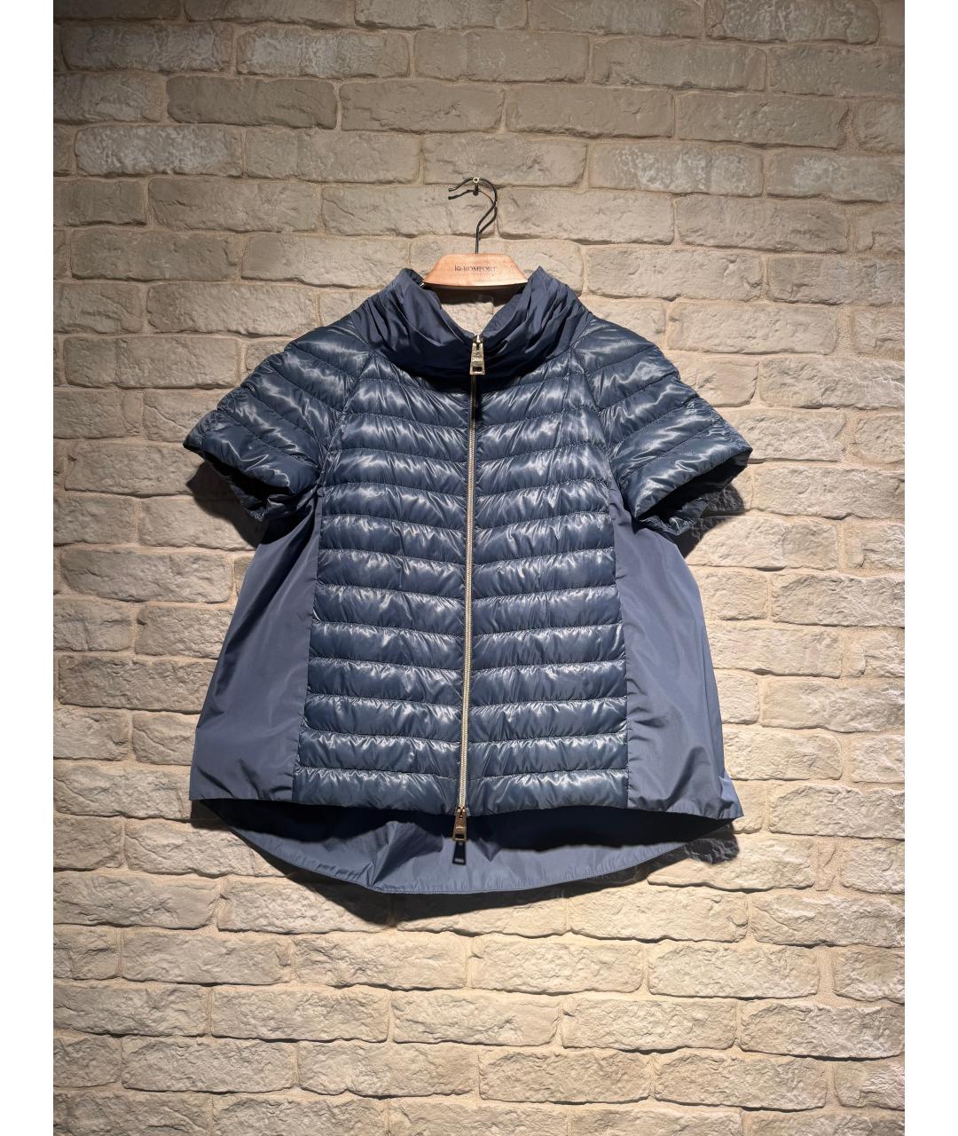 HERNO Синий жилет, фото 2