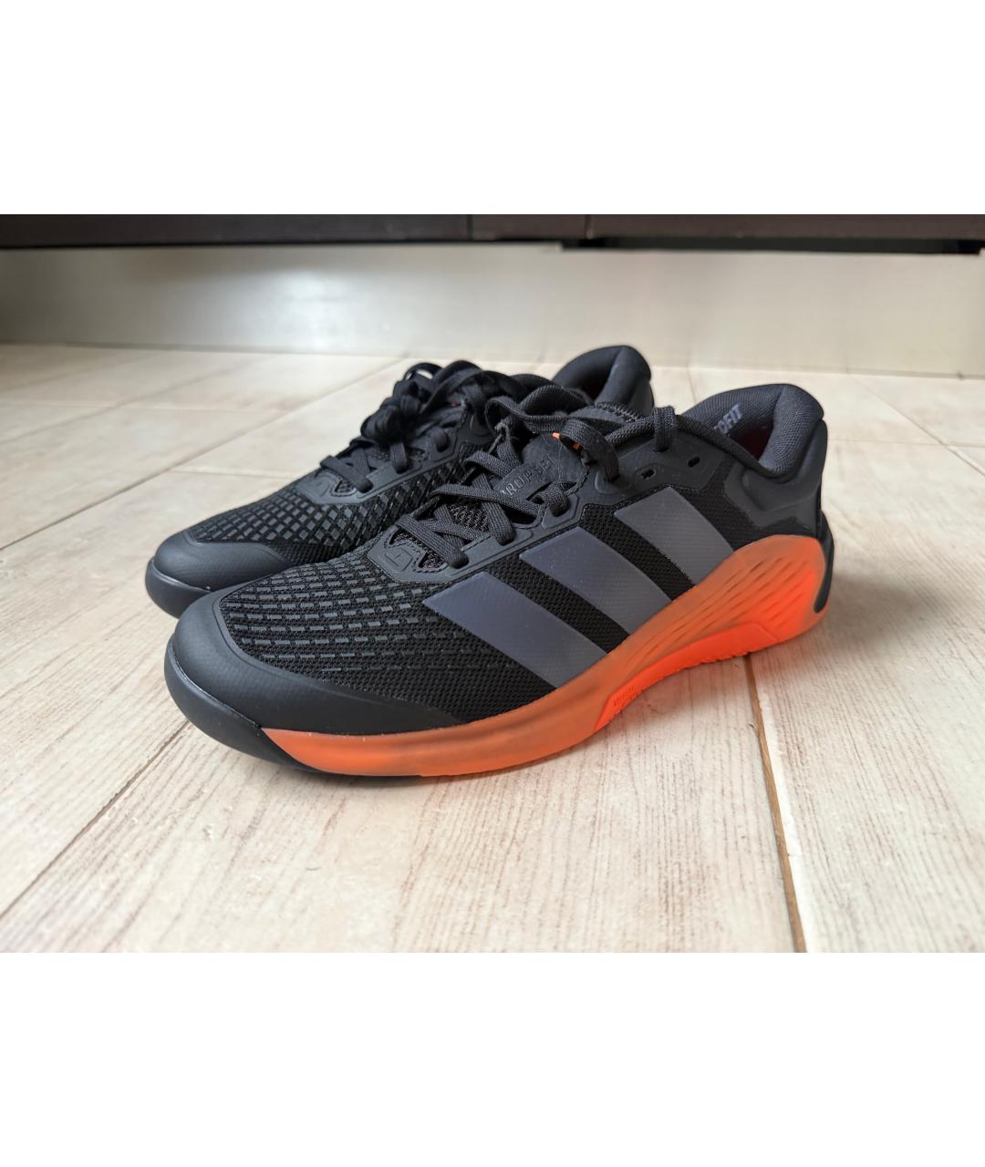 ADIDAS Черные низкие кроссовки / кеды, фото 2