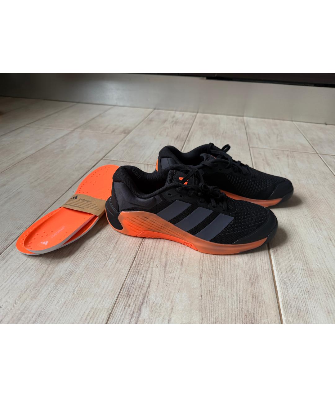 ADIDAS Черные низкие кроссовки / кеды, фото 3