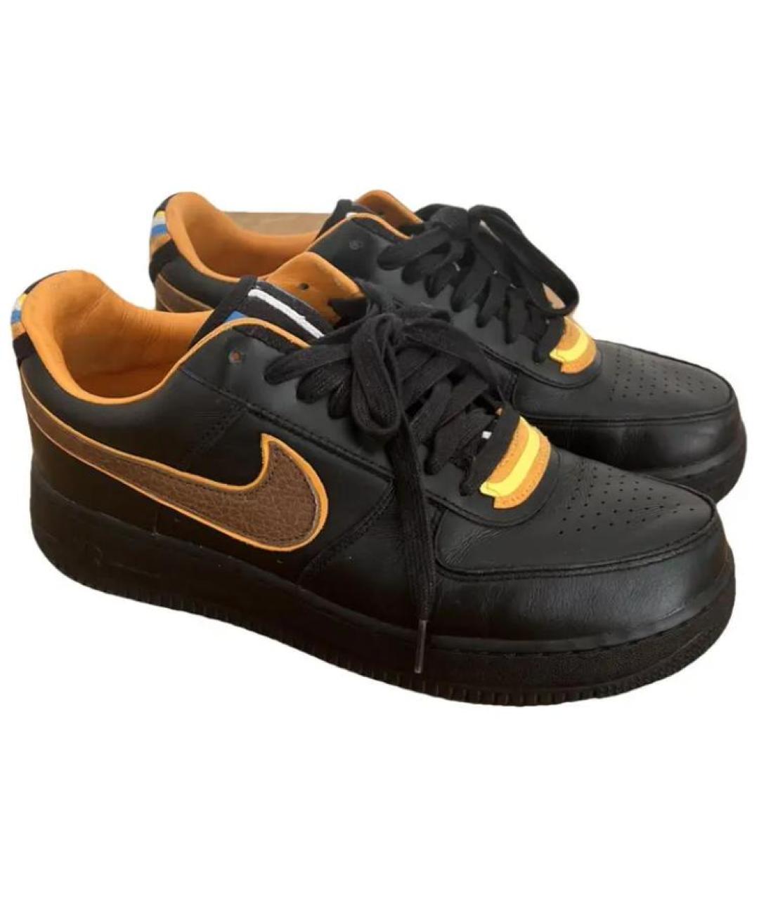 NIKE Черные низкие кроссовки / кеды, фото 3