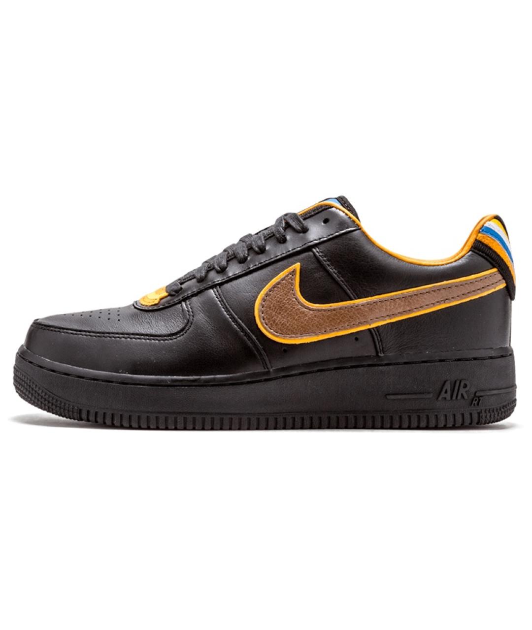 NIKE Черные низкие кроссовки / кеды, фото 2
