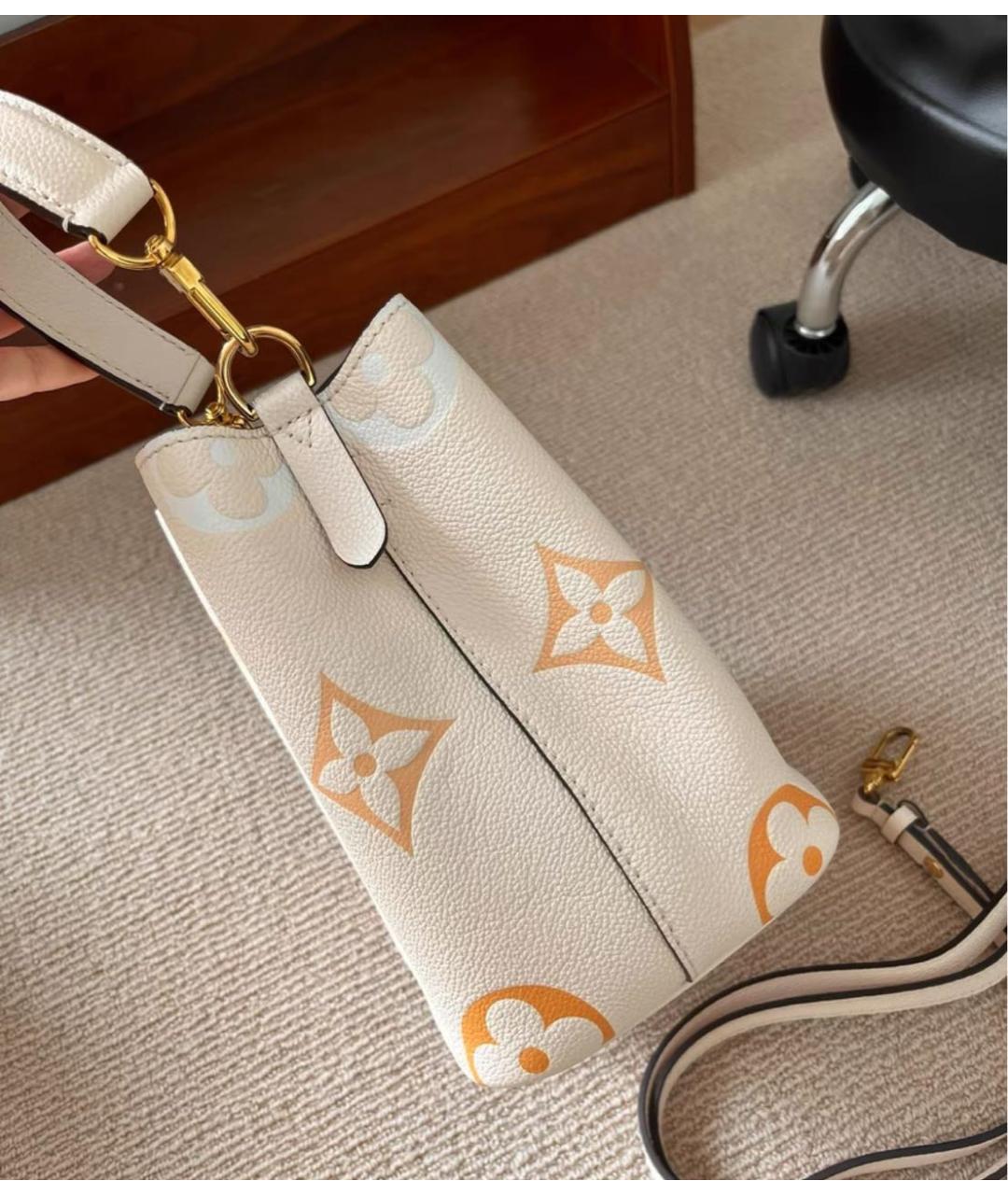 LOUIS VUITTON Бежевая сумка через плечо, фото 5