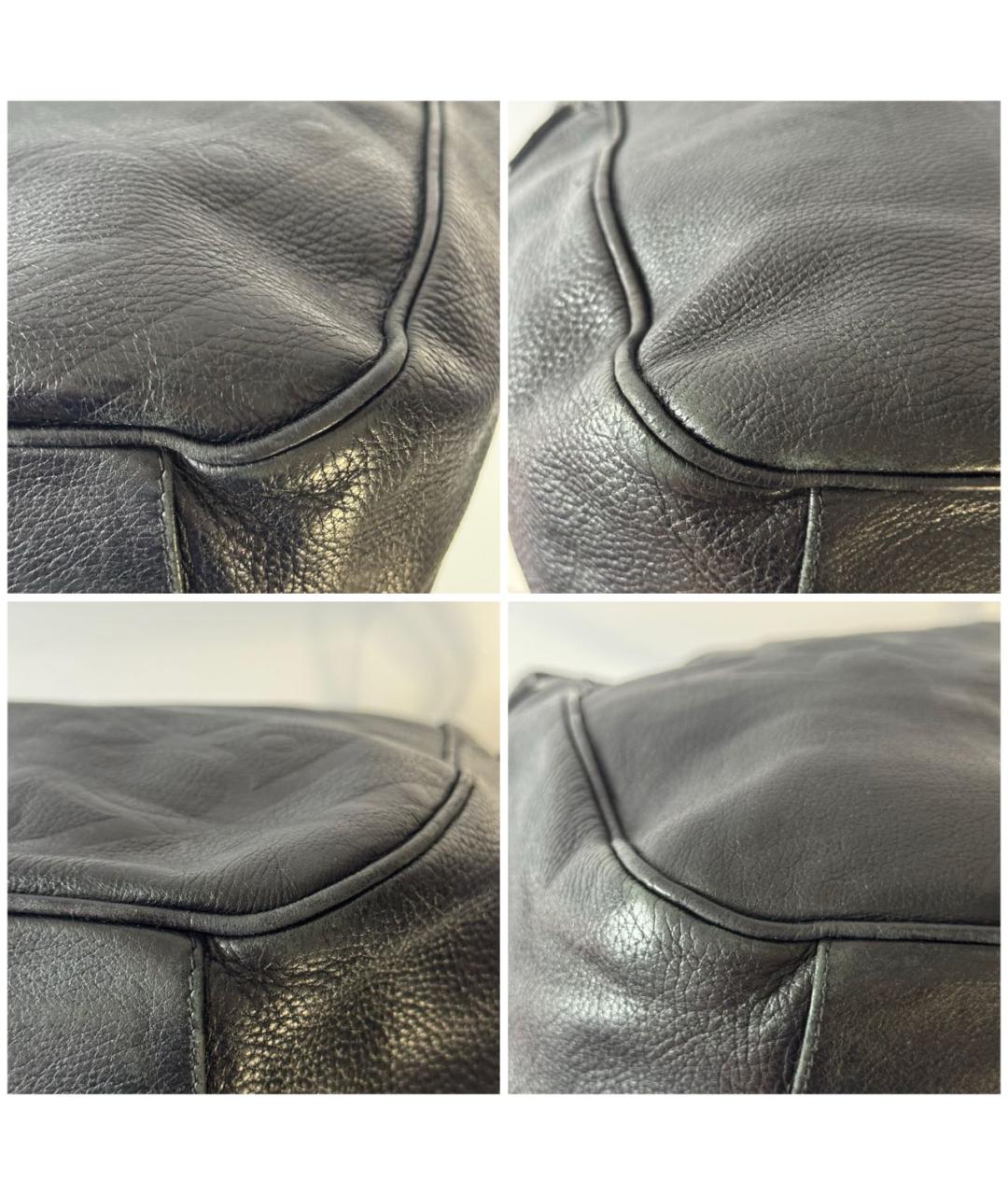 VIVIENNE WESTWOOD Черная кожаная сумка через плечо, фото 8