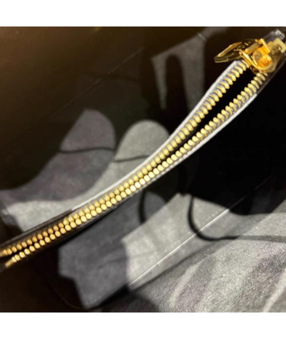 LOUIS VUITTON Черная сумка через плечо, фото 5