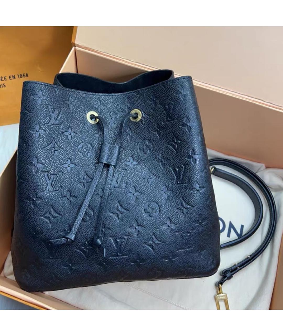 LOUIS VUITTON Черная сумка через плечо, фото 2